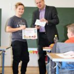 Eindrücke von der Siegerehrung zum Wettbewerb „Pimp your classroom“