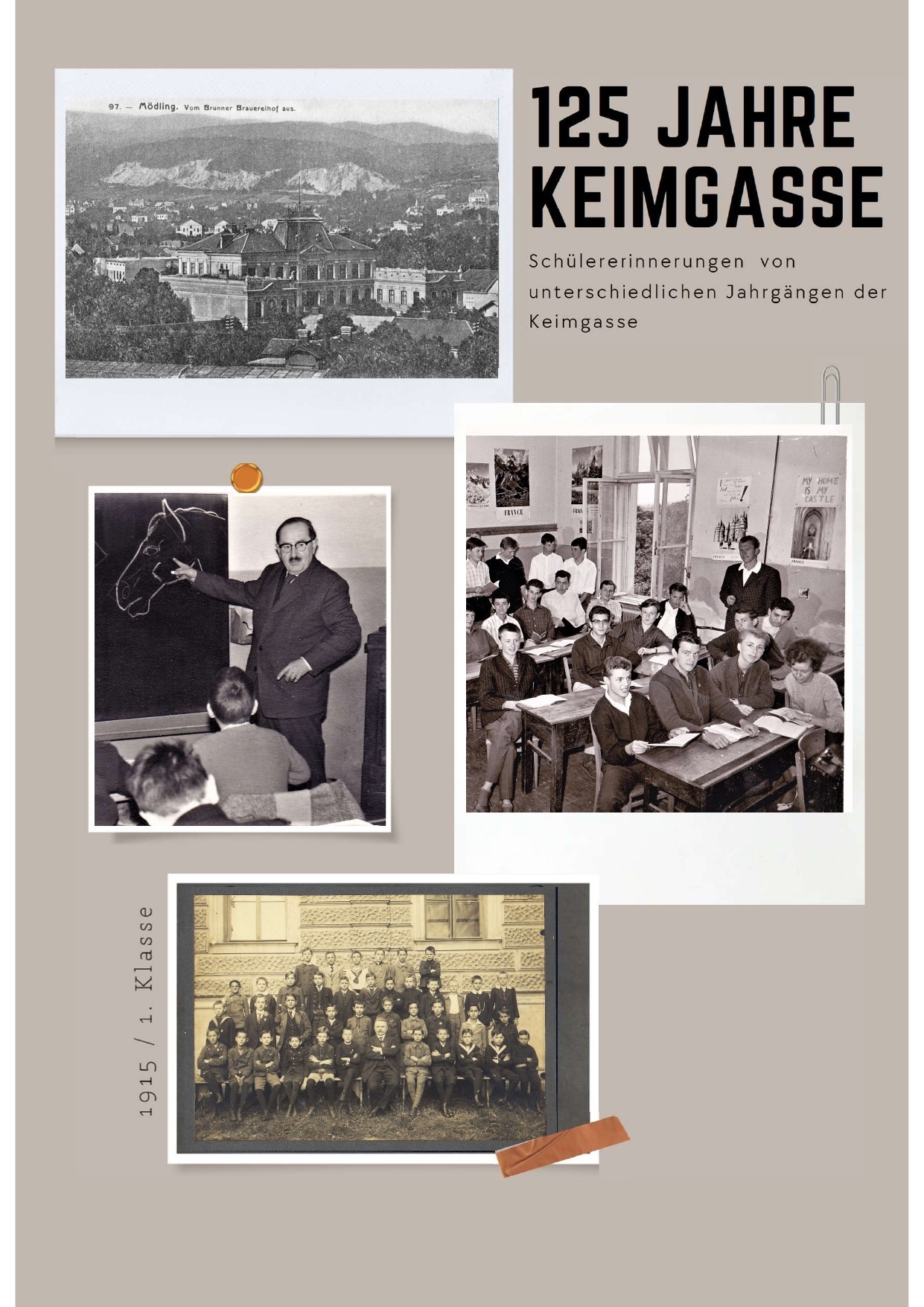 125 Jahre Keimgasse - Das Buch des Absolventenvereins