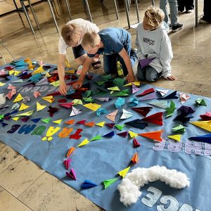 Keimlinge Und Pate Beim Plakat